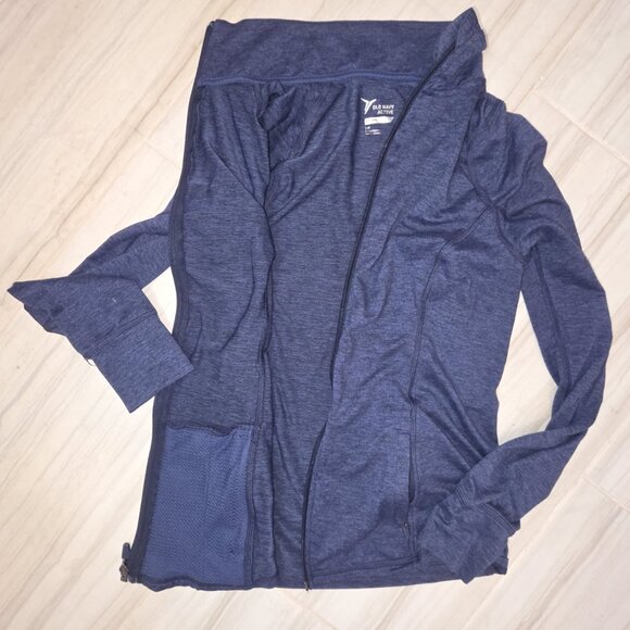 Old Navy Active Go Dry Jacket Heather Blue - Picture 10 of 10